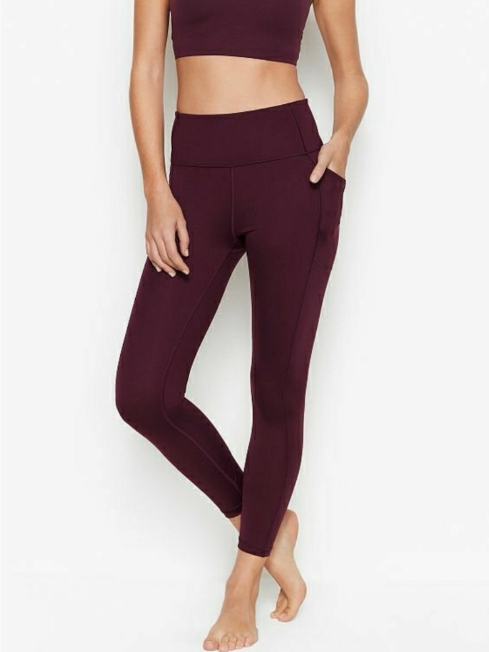 Victoria Secret Women's High Rise Incredible Studio 7/8 Leggings